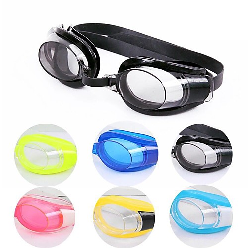 

Swimming Goggles Waterproof Anti-Fog For Adults' Mixed Materials Resin Whites Transparent