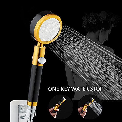 

Contemporary Hand Shower Brushed Feature - Shower / with water filter / Water-saving, Shower Head