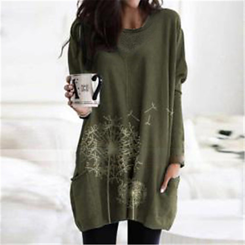 

Women's Shift Dress Knee Length Dress Blue Fuchsia khaki Green Dark Gray Gray Short Sleeve Letter Summer V Neck Casual 2021 S M L XL XXL 3XL 4XL 5XL