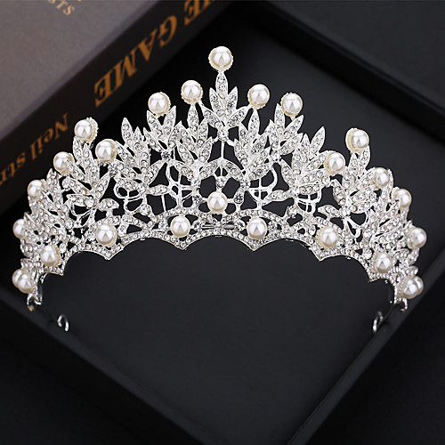 

Wedding Alloy Tiaras with Metal 1 Piece Wedding / Party / Evening Headpiece