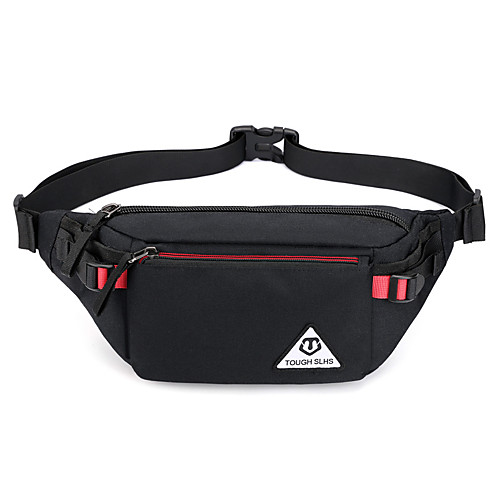 

men oxford waterproof casual solid color chest bag crossbody bag