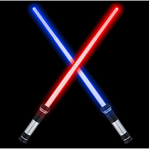 

Laser Sword'S for Kids, Double Bladed Light Saber Toy with Sounds (Motion Sensitive) - 26 – Perfect for Party – Xmas Presents (2 Pack)
