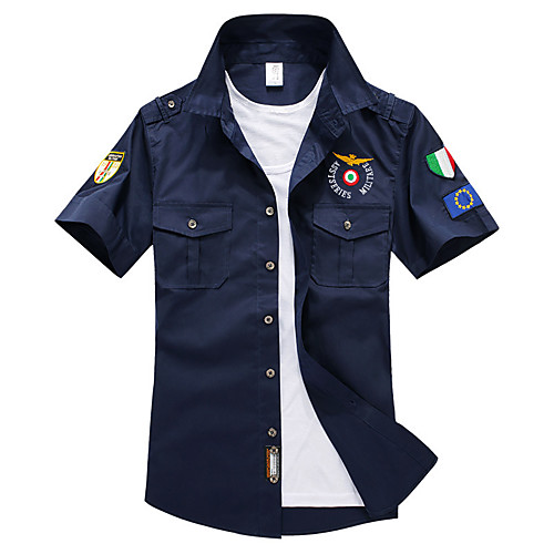 

Men's Clearwater S/S Shirt, Slate, XX-Large