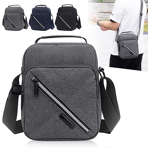 

men waterproof nylon casual shoulder bag crossbody bag