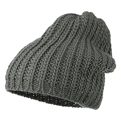 

Men's Acrylic Knit Beanie - Grey OSFM