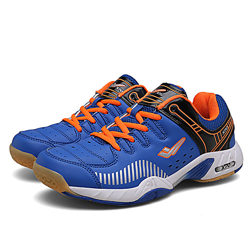

Men's Trainers Athletic Shoes Sporty Outdoor Tennis Shoes PU Non-slipping Green Royal Blue Fall Spring