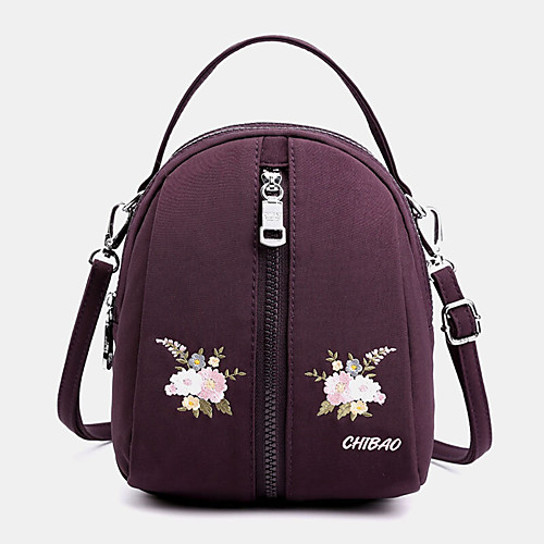 

women embroidered small mini portable trend shoulder bag