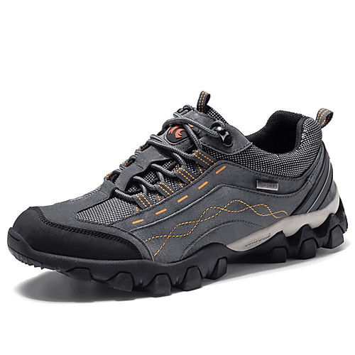 

Men's Hiking Shoes Anti-Slip Breathable Wearable Comfortable Hiking Outdoor Exercise Running Spring, Fall, Winter, Summer Black Grey Khaki