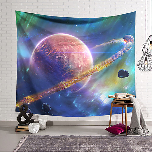 

Wall Tapestry Art Decor Blanket Curtain Hanging Home Bedroom Living Room Decoration Polyester Star Ring
