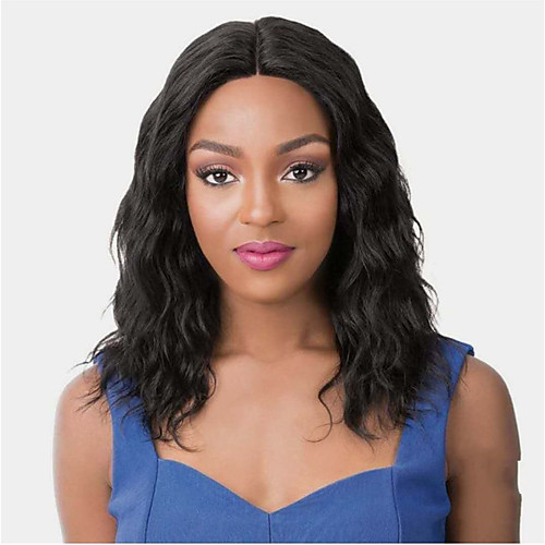 

Human Hair Lace Front Wig Free Part style Burmese Hair Body Wave Natural Wave Black Wig 130% Density Classic Women Fashion Women's Short Long Medium Length Human Hair Lace Wig Clytie / Very Long