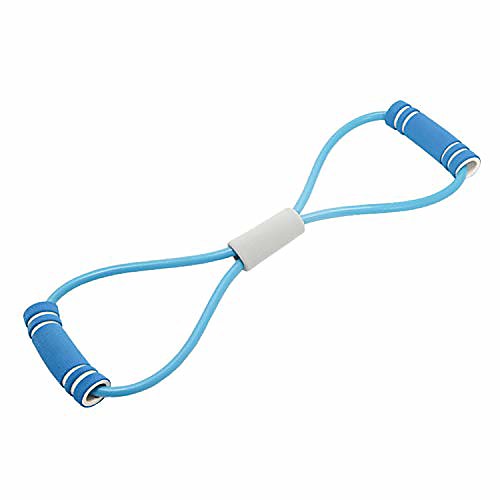 

8 Shaped Resistance Bands Chest Expander Arms Shoulder Yoga Pilates Physical Therapy Workout Bands Elastic Bands Training Rope Portable Home Fitness Equipment Tube for Men Women Teenager