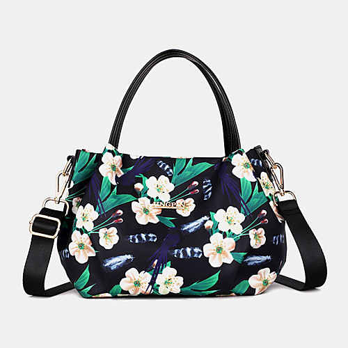 

women fashion flower handbag printed crossbody bag