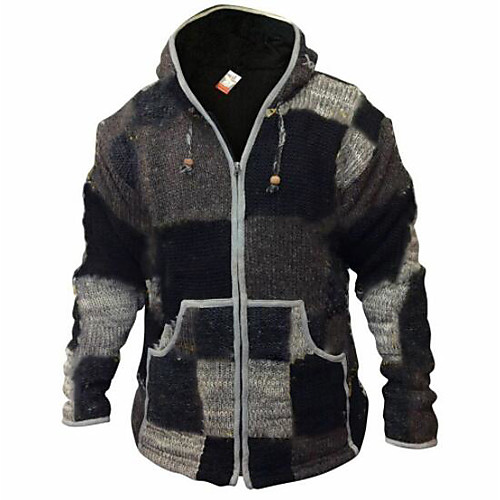 

mens patchwork superwarm jacket