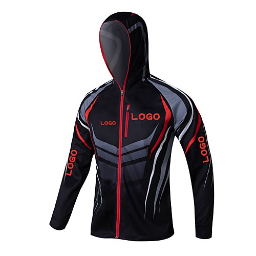 

Men's Hoodie Jacket Fishing Jacket Breathable Quick Dry UPF50 Jacket Sports & Outdoor Fishing