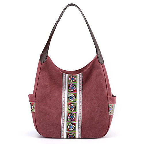

women large capacity canvas handbag shoulder bag