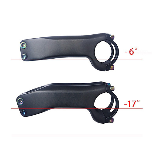 

17 degree stem bike stem handlebar stem 31.8mm black ud matte 120mm carbon stem