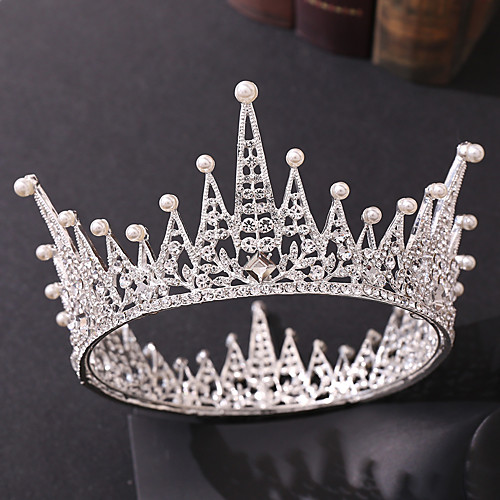 

Wedding Alloy Tiaras with Metal 1 Piece Wedding / Party / Evening Headpiece