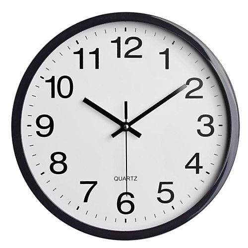 

dreamsky 12 large wall clock, battery operated non-ticking quartz analogy wall clocks for kitchen bedroom living room 35cm35cm