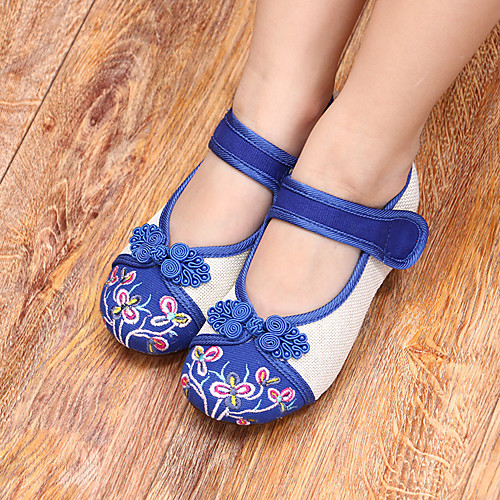 

Girls' Modern Shoes Heel Thick Heel Navy Red Fuchsia Buckle Children's