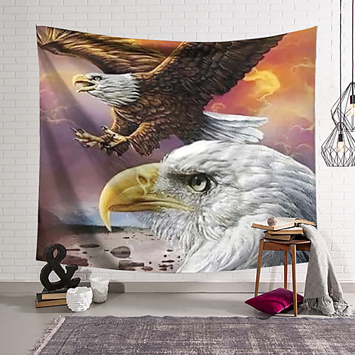 

Wall Tapestry Art Decor Blanket Curtain Hanging Home Bedroom Living Room Decoration Polyester Eagle