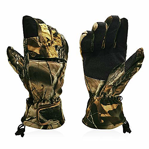 

Stretch-Fit Warm Hunting Gloves Water Repellent Ski Gloves Lightweight Realtree Glove Fishing Gloves Archery Accessories Hunting Outdoors