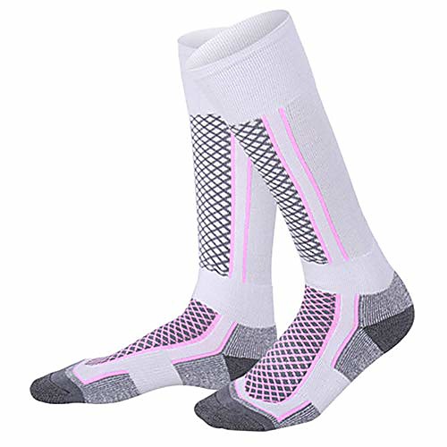 

Snow Ski Socks, Multi-Purpose Outdoor Sports Hiking Crew Socks Ventilation Knit Cotton Socks Female High Performance Snowboard Equipment