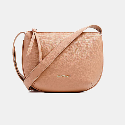 

women solid pu crossbody bag armpit bag