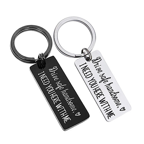 

Drive Safe Keychain I Need You Here With Me Gifts for Husband Dad Boyfriend Gifts Valentines Day Father's day BirthdayGift