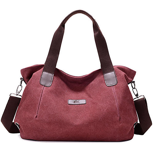 

durable canvas big capacity shoulder bags crossbody bags