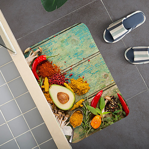 

Bathroom Bath Mats Creative Absorbent Bathroom Rug Coral Velve New Design