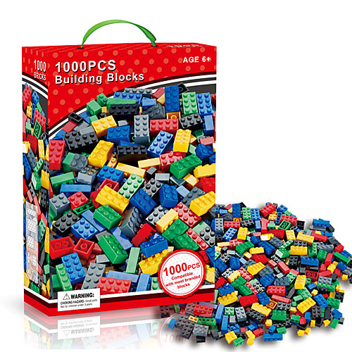 

Building Blocks Construction Set Toys Educational Toy Building Bricks 1000 pcs Novelty DIY Building Toys Unisex Toy Gift / Kid's