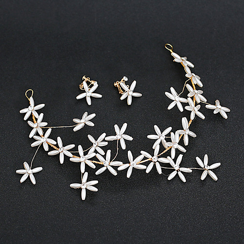 

Bridal Sweet Rhinestone / Alloy Headpiece with Crystals / Flower 1 set Wedding / Birthday Headpiece