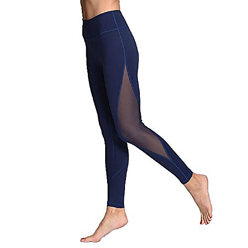

Mesh Yoga Pants, Women's Slimming Gym Sportswear (Black, Blue, Grey Options)