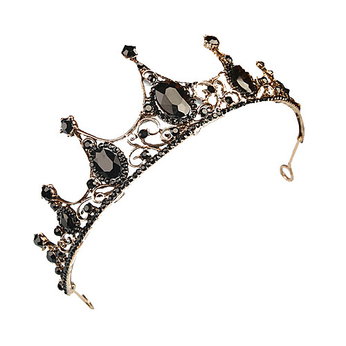 

Wedding Alloy Tiaras with Metal 1 Piece Wedding / Party / Evening Headpiece