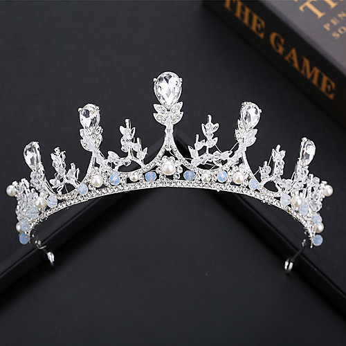 

Wedding Alloy Tiaras with Metal 1 Piece Wedding / Party / Evening Headpiece