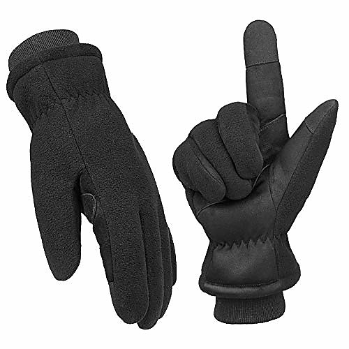 

Touch Screen Winter Gloves for Men,Water Resistant Gloves for Ski,Running,Motorcycle,Work in Snow Weather