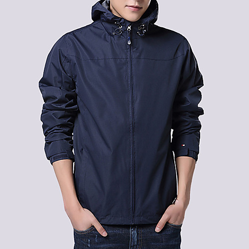 

Women's Men's Hiking Softshell Jacket Hiking Windbreaker Outdoor Waterproof Lightweight UV Sun Protection Breathable Jacket Top Fishing Climbing Camping / Hiking / Caving Military color Black Red