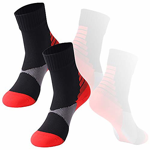 

100% Waterproof Socks, Boys Outdoor Sports Sock For Hiking/Ski/Fishing 2 Pairs - - Large
