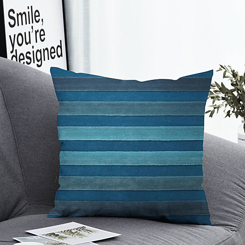 

1 pcs Polyester Pillow Cover & Insert Simple Classic Square Zipper Polyester Traditional Classic
