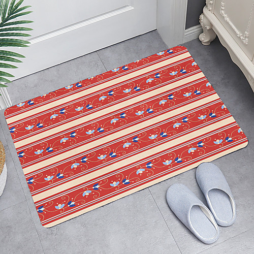 

Bathroom Bath Mats Novelty Absorbent Bathroom Rug Nonwoven New Design