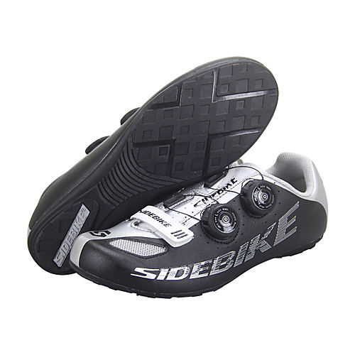 

SIDEBIKE Adults' Bike Shoes Anti-Slip Breathable Mountain Bike MTB Road Cycling Cycling / Bike Black Women's Men's Cycling Shoes