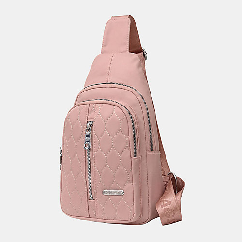 

women anti-theft waterproof crossbody bag chest bag