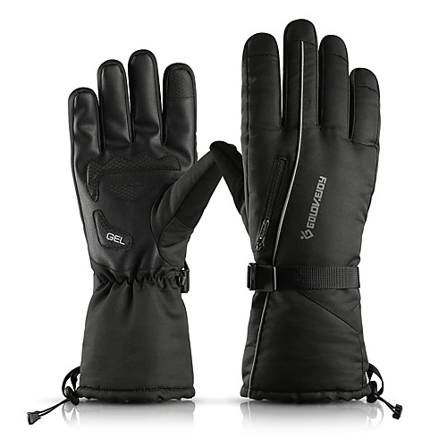 

Full Finger Gloves Men's Reflective / Waterproof / Skidproof Camping / Hiking / Ski / Snowboard / Climbing Fleece / Winter