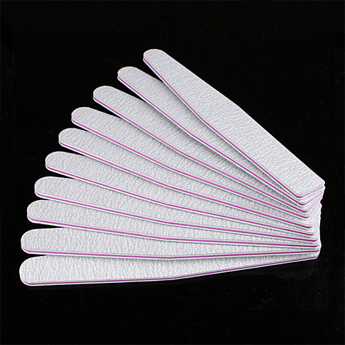 

10 pcs nail manicure hand polishing tool nail double-sided thickness file strip purple heart diamond sand strip exfoliating sanding strip manufacturer