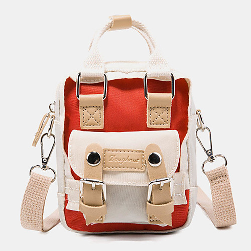 

women colorblock nylon crossbody bag mini shoulder bag