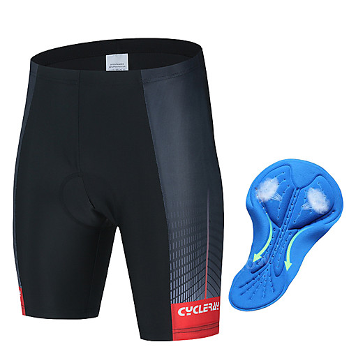 

Women's Men's Cycling Pants Cycling Shorts Bike Shorts MTB Shorts Bottoms Breathable Sports Burgundy / Blue Clothing Apparel Bike Wear