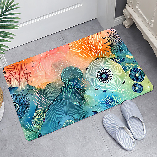 

Bathroom Bath Mats Novelty Absorbent Bathroom Rug Nonwoven New Design