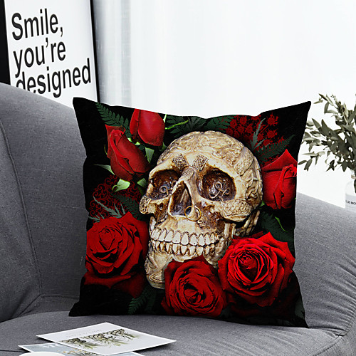 

1 pcs Polyester Pillow Cover & Insert Simple Classic Square Zipper Polyester Traditional Classic