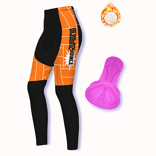 

21Grams Women's Cycling Pants Winter Fleece Bike Pants / Trousers Fleece Lining Warm Sports Black Mountain Bike MTB Road Bike Cycling Clothing Apparel Bike Wear / Stretchy / Athleisure