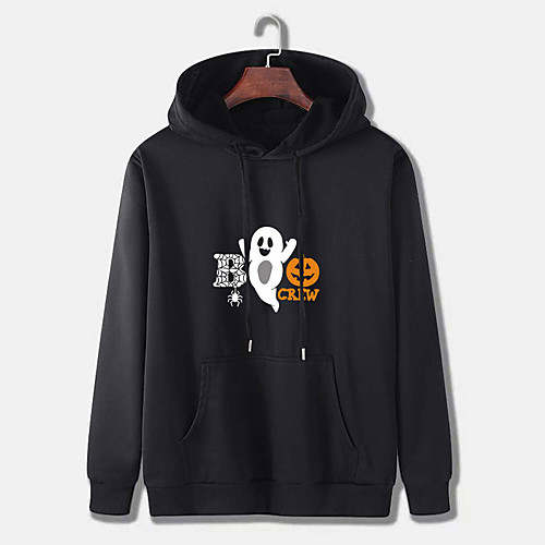 

Men's Pullover Hoodie Sweatshirt Graphic Cartoon Print Daily Weekend Other Prints Casual Hoodies Sweatshirts Wine Red Black Dark Gray